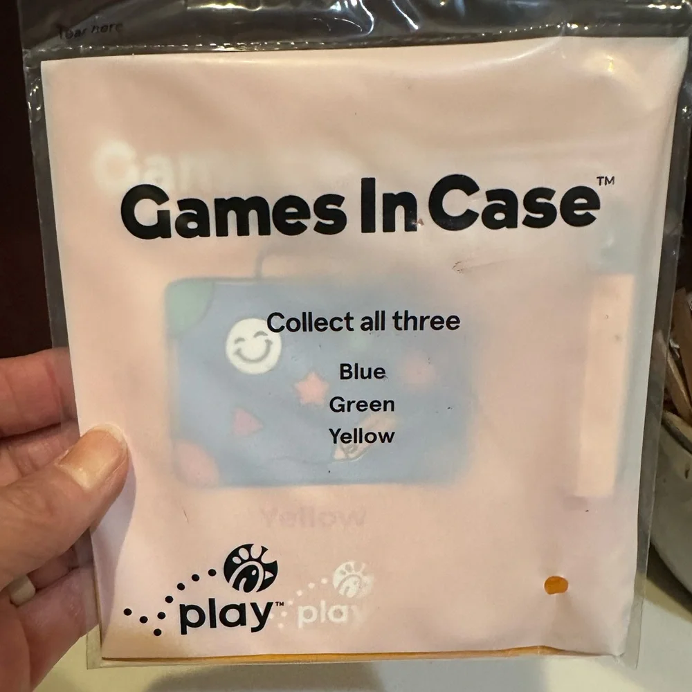 2025 CHICK FIL A GAMES IN A CASE YELLOW KIDS MEAL PROMO SEALED TRAVEL GO LEARN